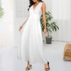 Custom Personalized Women's Sleeveless V-Neck Maxi Dress
