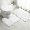 Custom 3-Piece Bathroom Rug Set 60x40cm
