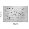 Color Photo Metal Wallet Insert