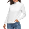 Custom Women Mock Neck Pullover Sweater
