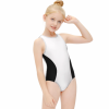Custom Girl's High Neck One Piece Swimsuit