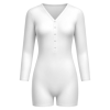 Custom Women's Long-sleeved bodysuit shorts