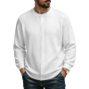 Custom Men's Long Sleeve Round Neck Sweater Cardigan