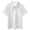 Custom Kids' Polo Collar Short Sleeve Button Placket Polo Shirt