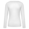 Custom Women Square Neck Long Sleeve Slim Cropped Top