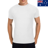 Men's T-shirt in USA Size (Two Sides Printing)|Ship From AUS