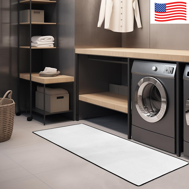 BlueDoba-Area Rug with Black Binding 48