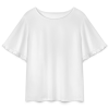 All-Over Print Women's Ruffle Bell Sleeve T-Shirt