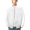 Custom Men's Varsity Baseball Jacket Button Up Long Sleeve Casual Coat