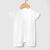 100% Cotton Custom Baby Short Sleeve Romper