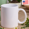 All Over Print White Mug|Ship From USA