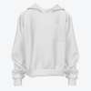 Children's chest pocket hooded sweatshirt
