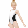 Custom Girl's High Neck One Piece Swimsuit