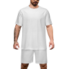 Custom Men's Soccer Jersey Set Short Sleeve Top And Shorts