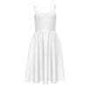 All Over Print Women's Long Slip Dress with Double Side Pockets