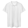 Custom Men's  Short Sleeve Button Up Casual Polo Shirt