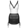 Custom Women's Mesh One Piece Shaping Swimwear