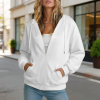 Custom Women's Full Zip Long Sleeve Hoodie