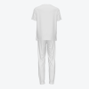 Custom Men's Round neck Short Sleeved Top&Pants Set Without Pocket