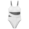 Custom Women's Mesh Splicing One Piece Swimsuit