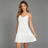 Custom Individualized Women's Cami Ruffle Hem Casual Dress