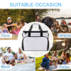 Custom Large Insulated Cooler Bag Thermal Tote With Shoulder
