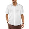 All Over Print Men's Polo Collar Short Sleeved Shirt
