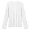 Custom Women High Neck Long Sleeved  Mesh Top
