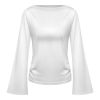 Custom Women's Flare Sleeve Slim Fit Top