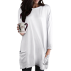 Custom Women's Long Sleeve Dress With Pocket