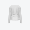 Custom Women's V-Neck Long Sleeve Drop Shoulder Top