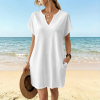 Custom Women's Casual V-Neck Dress