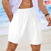 All Over Print Mens Beach Shorts with Drawstring Waist|Ship from USA