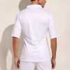 Custom Men's V-Neck Half Sleeve Soccer Jersey Football Shirt
