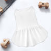 Custom Sleeveless Pet Ruffle Skirt Dress For Medium Large Dogs