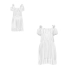 Custom Girl's Cold Off Shoulder Sling Casual Dress