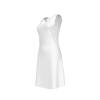 Custom Women's Sleeveless Keyhole Neck A Line Casual Dress