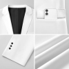 Custom Men's Long Sleeve Single Button Suit Blazer Coat