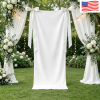 Peach Skin Tapestry with Satin Ribbons 20x63inch|Ship From USA