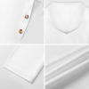 Custom Women's V-neck Button Up Hoodies
