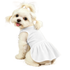 Custom Sleeveless Pet Ruffle Skirt Dress For Small Puppies