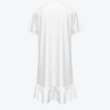 Custom Girl's Short Sleeved Round Neck Casual Dress