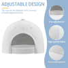 Custom Kids Curved Brim Baseball Cap With Air Vent Holes