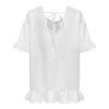 Customizable Women's Ruffled V Neck Swimsuit Cover-Up