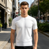Custom Men's V-neck short sleeved T-shirt