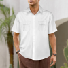 All Over Print Men's Polo Collar Short Sleeved Shirt
