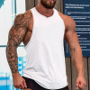Custom Men's Sport Tank Top Quick Dry Sleeveless Gym Vest