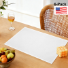 Linen Placemat 18x12inch (6-Pack)|Ship from USA