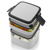 Custom Double layer Bento Box With Spoon