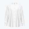 Custom Men's Long Sleeve Lapel Shirt with Patch Pockets and Cuffs